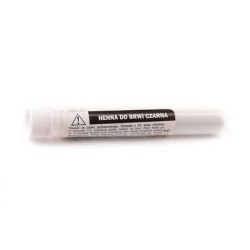 KAMA juodos spalvos henna milteliai antakiams 10ml