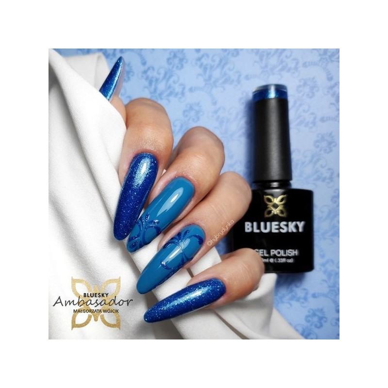 Bluesky VIP hibridinis lakas 07 10ml BRILLIANT BLUE
