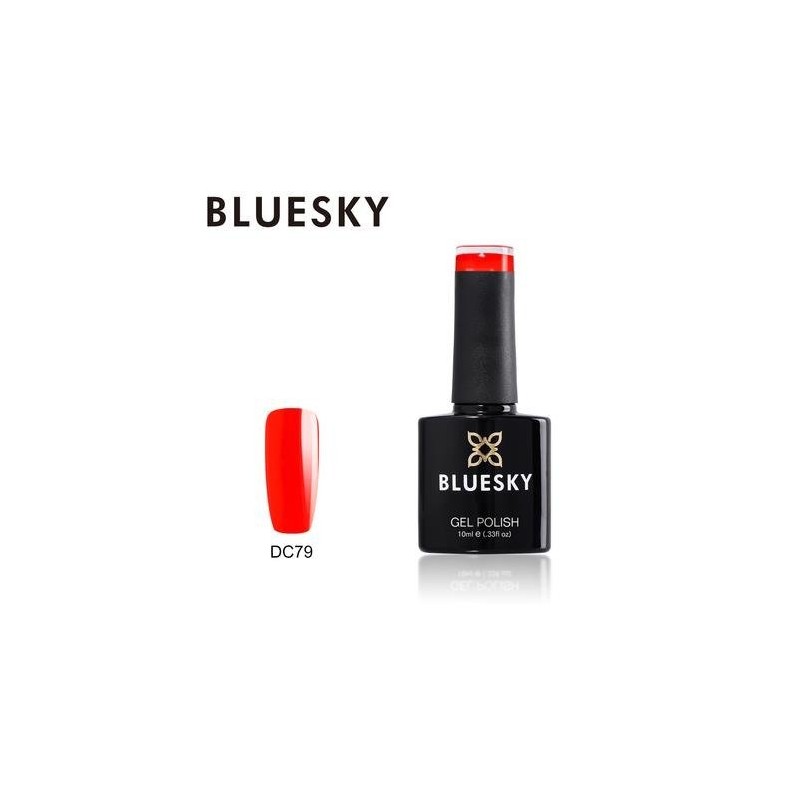 Bluesky DC 79 PARADISE ORANGE hibridinis lakas 10ml RED