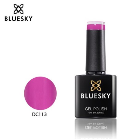 Bluesky DC 113 Neon Lights Purpurinis hibridinis lakas 10ml 10ml