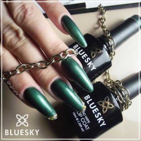 Bluesky DC 15 GREEN GODDESS hibridinis lakas 10ml 10ml METALIK