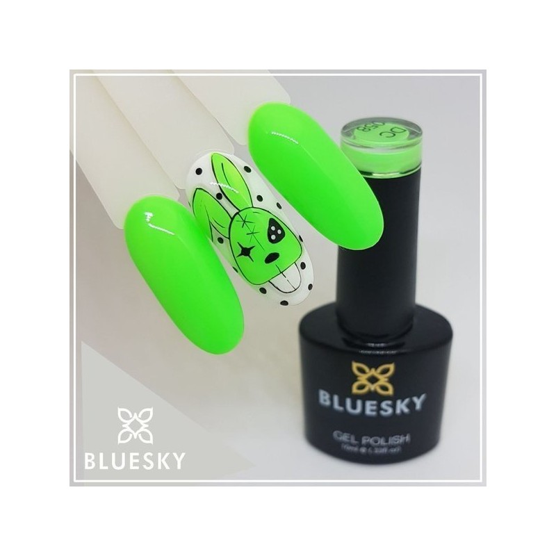 Bluesky DC 58 NAIVE GREEN hibridinis lakas 10ml 10ml Bluesky DC 58 NAIVE GREEN hibridinis lakas 10ml 10ml