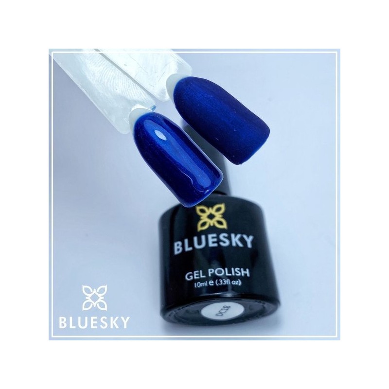 DC 18 Magiškos pilies hibridinis lakas 10ml Bluesky 10ml METALIK