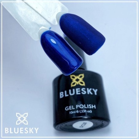 DC 18 Magiškos pilies hibridinis lakas 10ml Bluesky 10ml METALIK