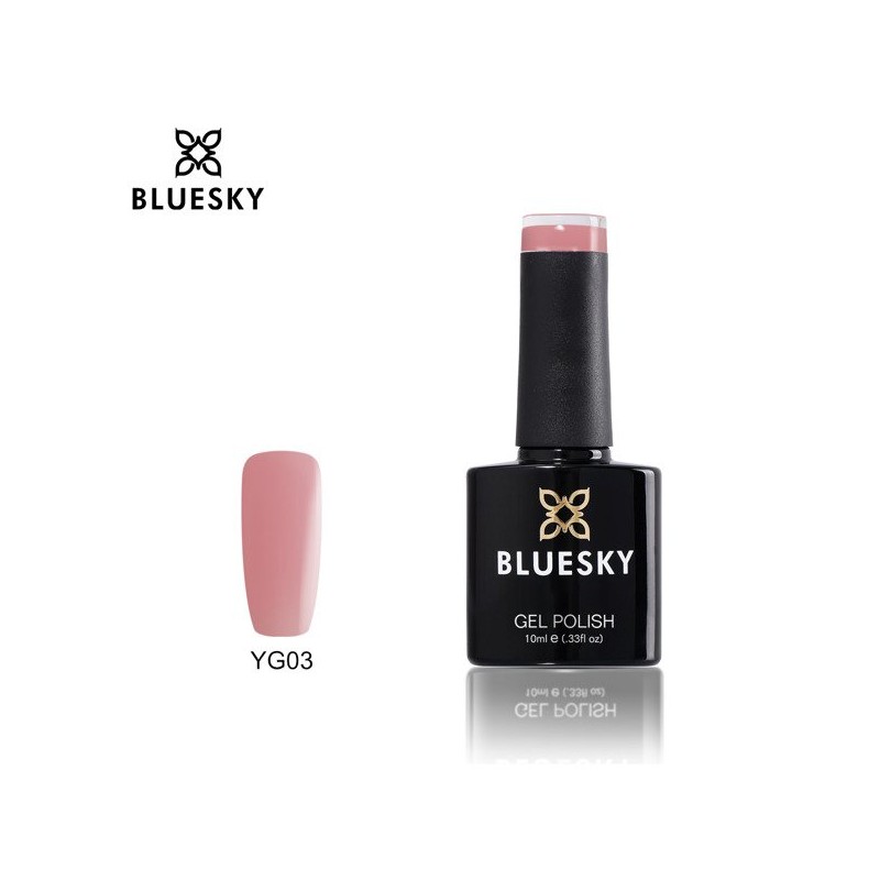 Bluesky YG 03 10ml Rožinis pusiau skaidrus FLUORESCENTAS