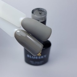 "Bluesky" hibridinis lakas A86 DARK GREY 10ml 10ml SILVER GREY