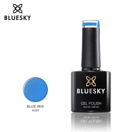 "Bluesky" hibridinis lakas A101 BLUE IRIS 10ml 10ml PASTELINĖ MĖLYNA