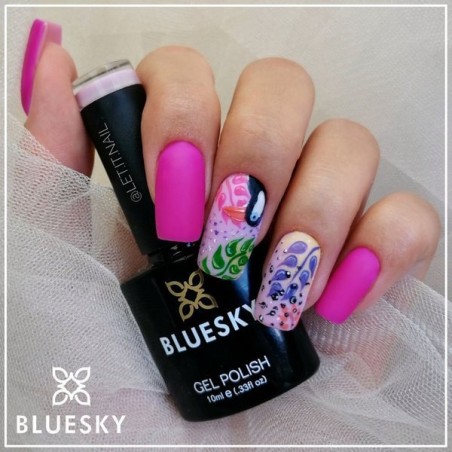 Bluesky Neon 11 Gothic Grape hibridinis lakas 10ml 10ml NEON PURPLE