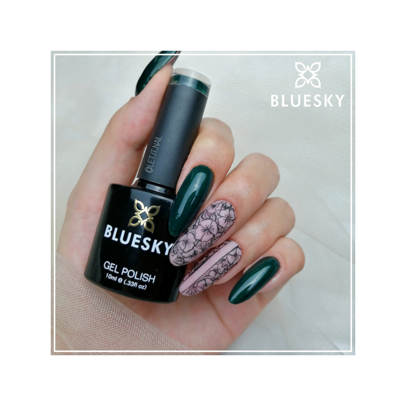 "Bluesky" hibridinis lakas 80574 FOREST GREEN 10ml 10ml "Bluesky" hibridinis lakas 80574 FOREST GREEN 10ml 10ml