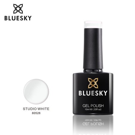 "Bluesky" gelinis lakas 80526 STUDIO WHITE 10ml BALTAS