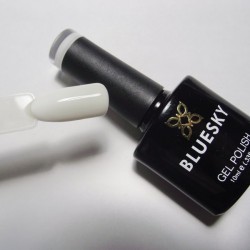 "Bluesky" gelinis lakas 80501 CREAM PUFF 10ml WHITE