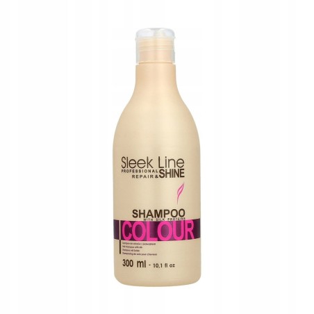 "Sleek Line Color" šampūnas dažytiems plaukams 300ml