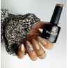 "Bluesky" gelinis lakas BP03 GOLD DUST 10ml Pearl Gold