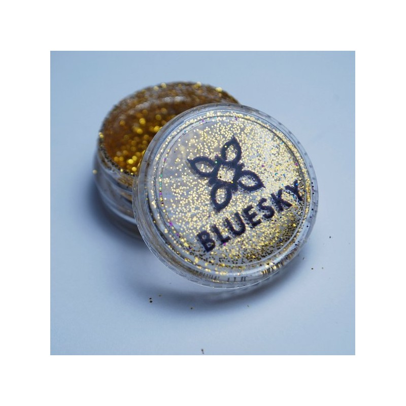 Dekoratyviniai nagų blizgučiai BLUESKY GOLD 3g Dekoratyviniai nagų blizgučiai BLUESKY GOLD 3g