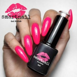 05 Smartnail hibridinis lakas Pink Sunset 6ml 6g RED RED NEON