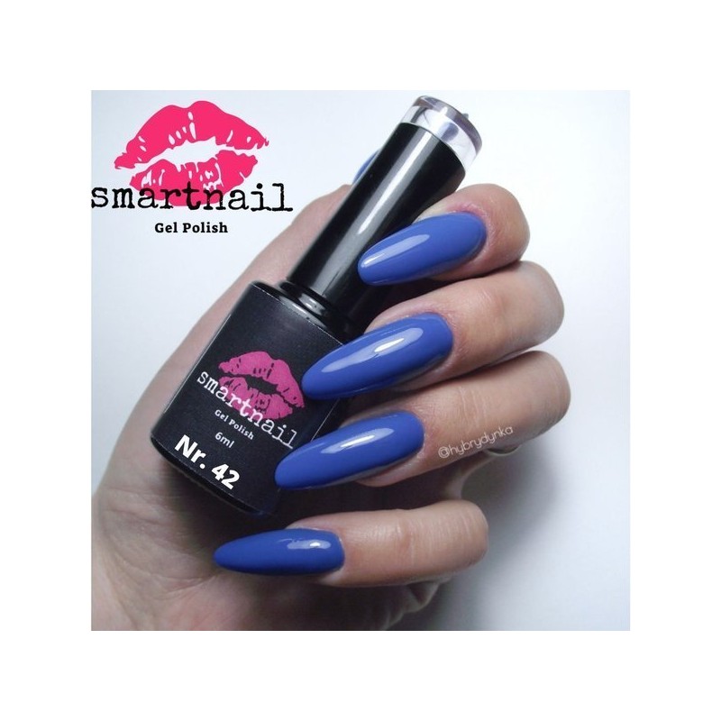 042 Smartnail hibridinis lakas Space Blue 6ml 6g MĖLYNA 042 Smartnail hibridinis lakas Space Blue 6ml 6g MĖLYNA