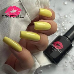 082 "Smartnail" hibridinis lakas Pastelinė geltona 6ml