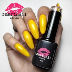 188 "Smartnail" saulėtas hibridinis lakas 6ml 6g BRILLIANT YELLOW NEON
