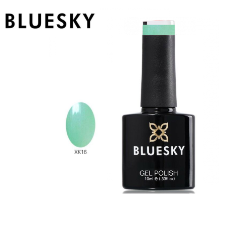 Bluesky hibridinis lakas XK 16 10ml 10ml perlamutrinis žalias