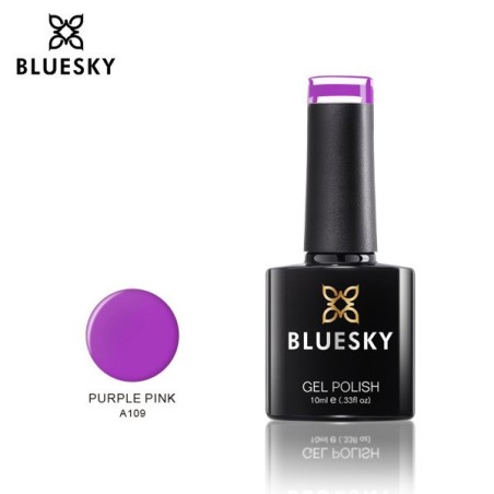 Bluesky hibridinis lakas A109 PURPLE PINK 10ml 10ml PURPLE PASTEL