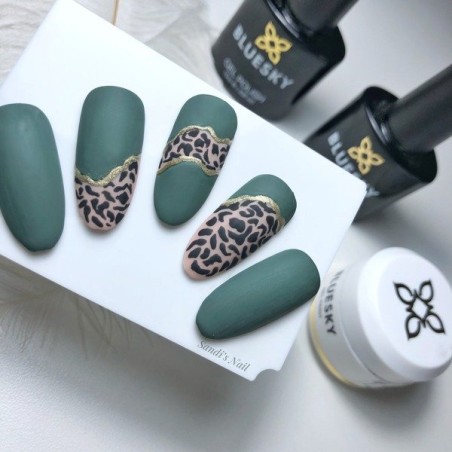 Bluesky hibridinis lakas A25 GREEN SOLDIER 10ml 10ml PASTELINĖ ŽALIA