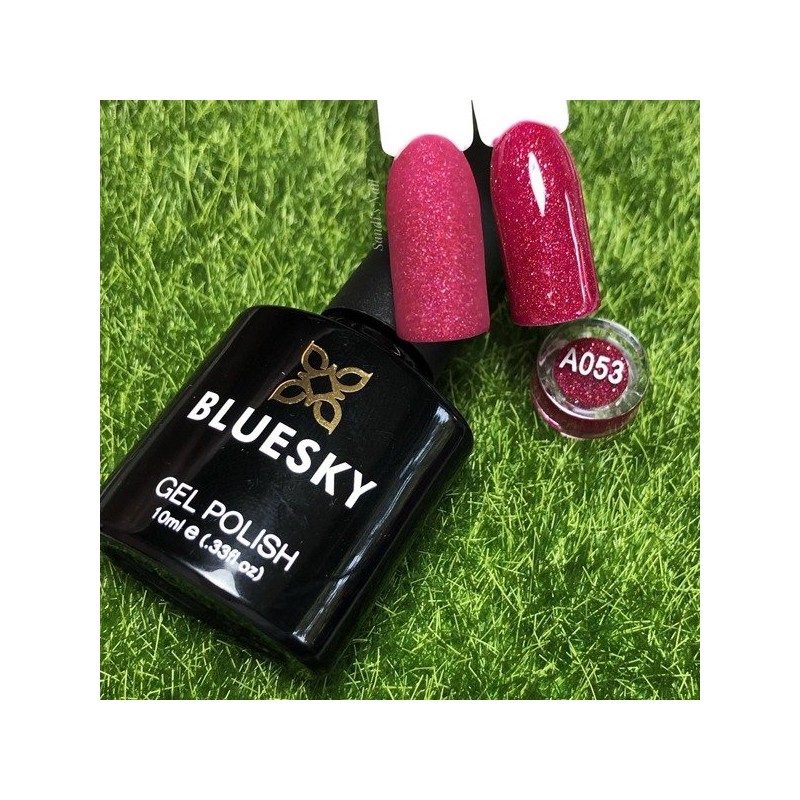 Bluesky hibridinis lakas A53 RED STAR 10ml 10ml šveičiamasis raudonasis lakas