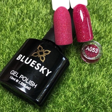 Bluesky hibridinis lakas A53 RED STAR 10ml 10ml šveičiamasis raudonasis lakas
